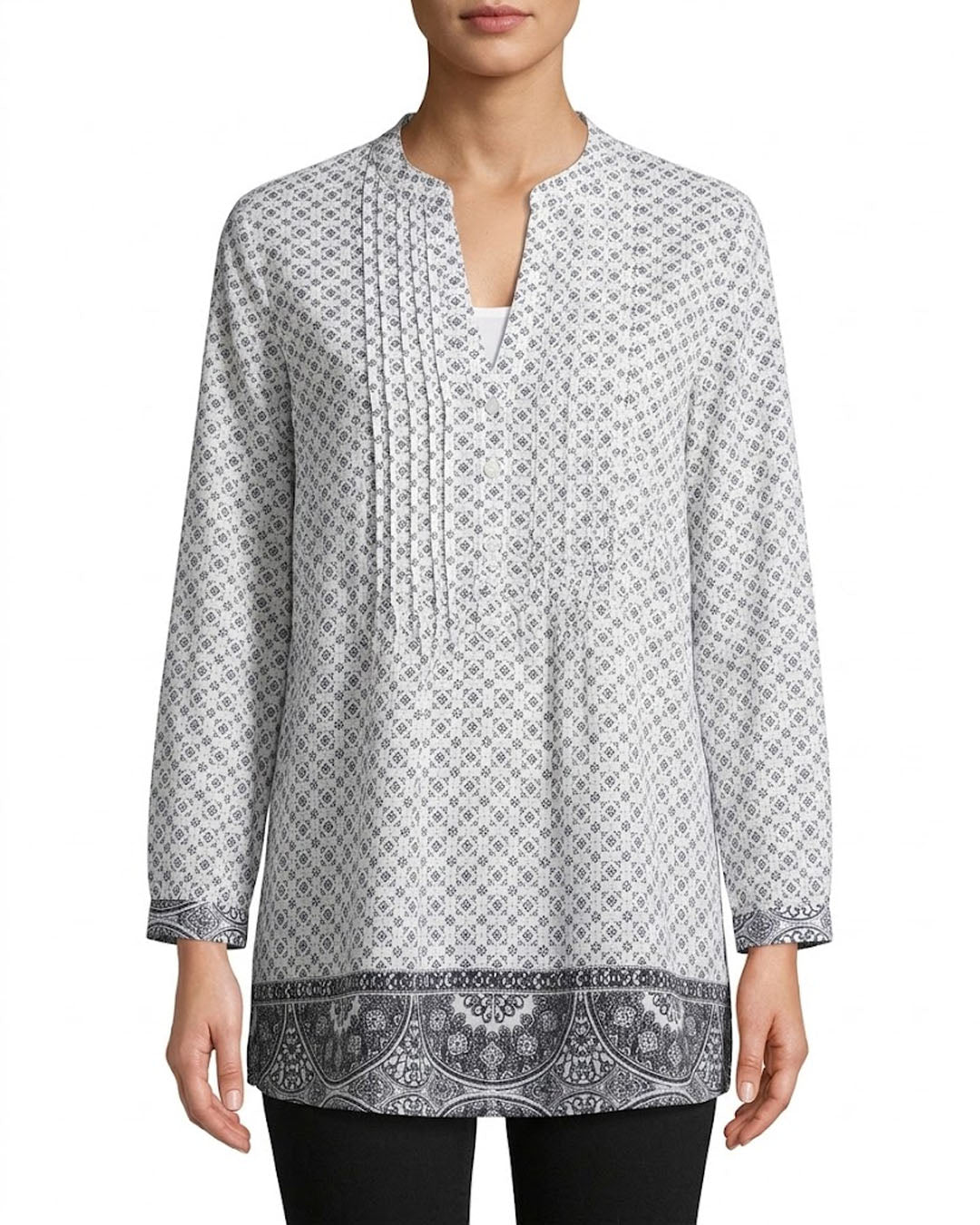 Imported Full sleeve top chiffon full sleeve top No-7442 Velnoor Store