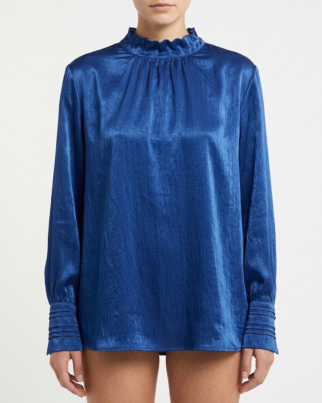 Imported Full sleeve top silk full sleeve top No-7446 Velnoor Store