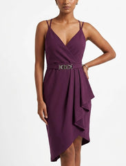 Imported Western mini dress chiffon mini dress No-1413 Velnoor Store