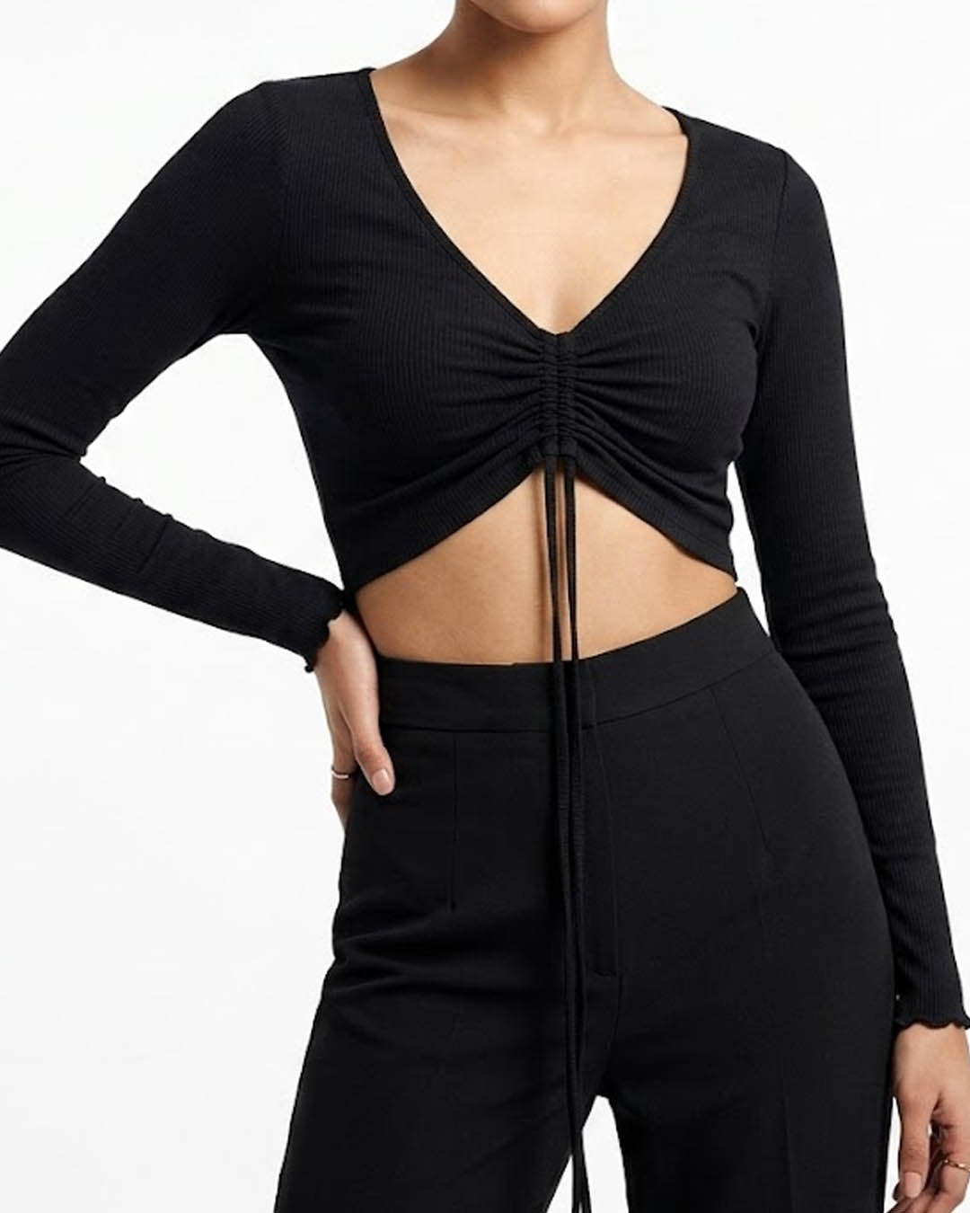 Imported Crop top jersey crop top No-3881 Velnoor Store