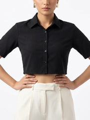 Crop top silk crop top No-2053 Velnoor Store