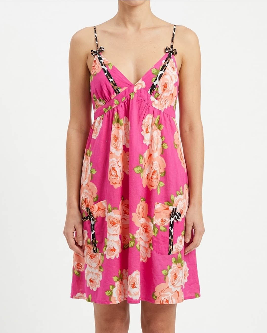 Imported Western mini dress cotton mini dress No-6622 Velnoor Store