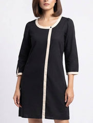 Imported Western mini dress jersey mini dress No-2881 Velnoor Store