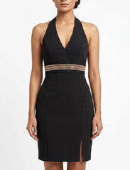 Imported Western mini dress jersey mini dress No-1416 Velnoor Store