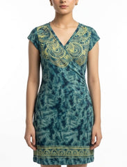 Imported Western mini dress jersey mini dress No-1355 Velnoor Store