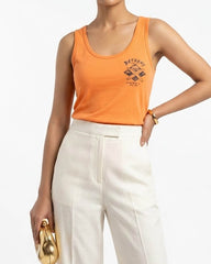 Imported Tank top cotton jersey tank top No-3382 Velnoor Store