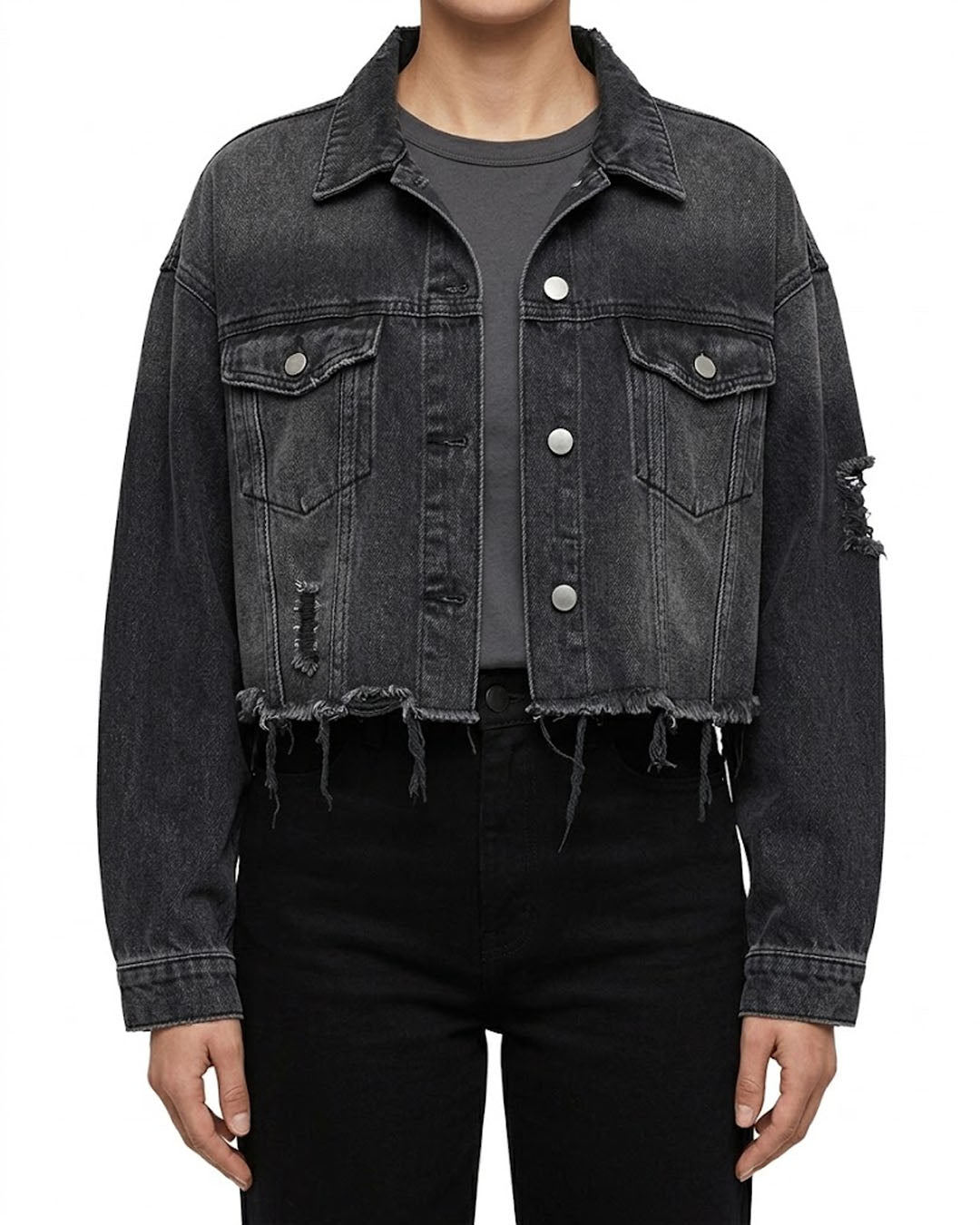 Imported Denim jacket denim denim jacket No-9389 Velnoor Store