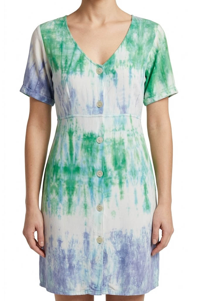 Imported Western mini dress cotton mini dress No-4777 Velnoor Store