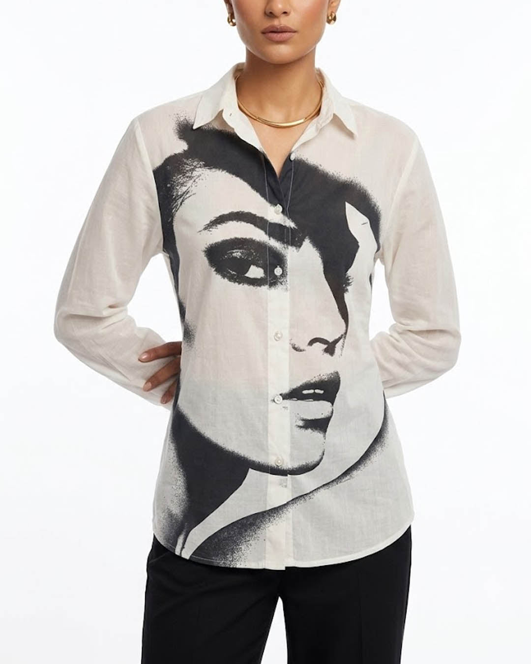 Imported Full sleeve top chiffon full sleeve top No-4009 Velnoor Store