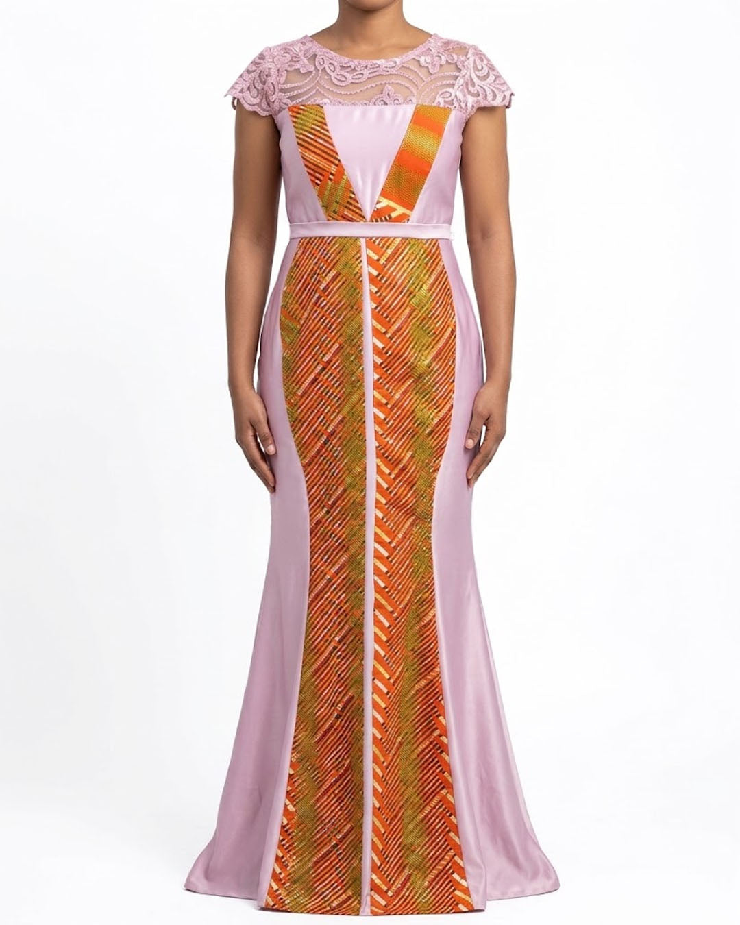 Imported Maxi silk maxi No-6639 Velnoor Store