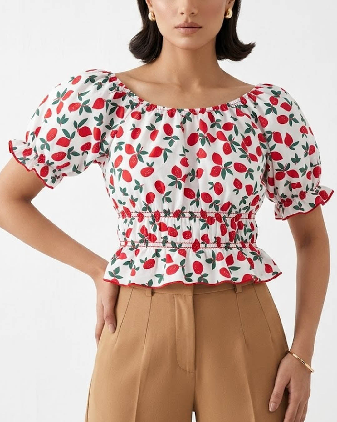 Imported Crop top cotton crop top No-3625 Velnoor Store