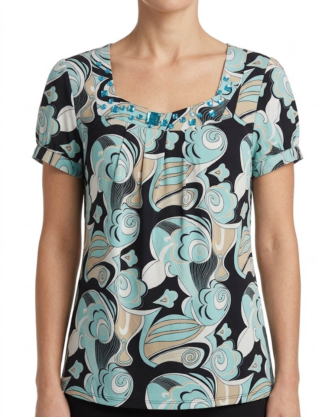 Imported Half sleeve top cotton half sleeve top No-5392 Velnoor Store