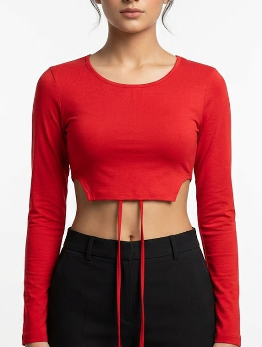 Imported Crop top jersey crop top No-3836 Velnoor Store