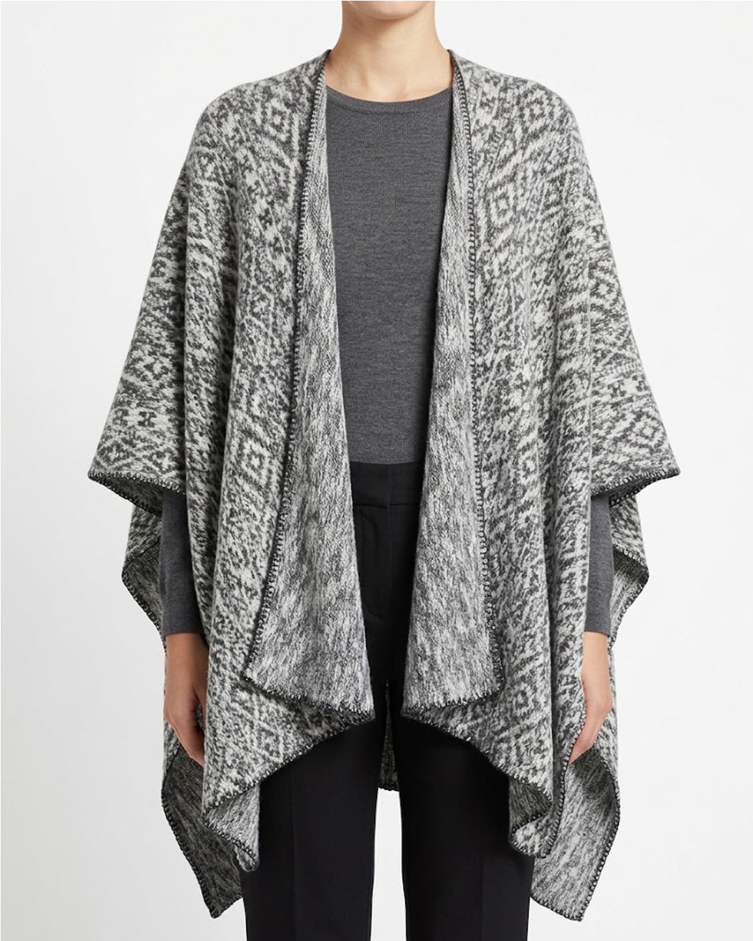 Imported Winter cape Shawl winter cape shawl No-5861 Velnoor Store