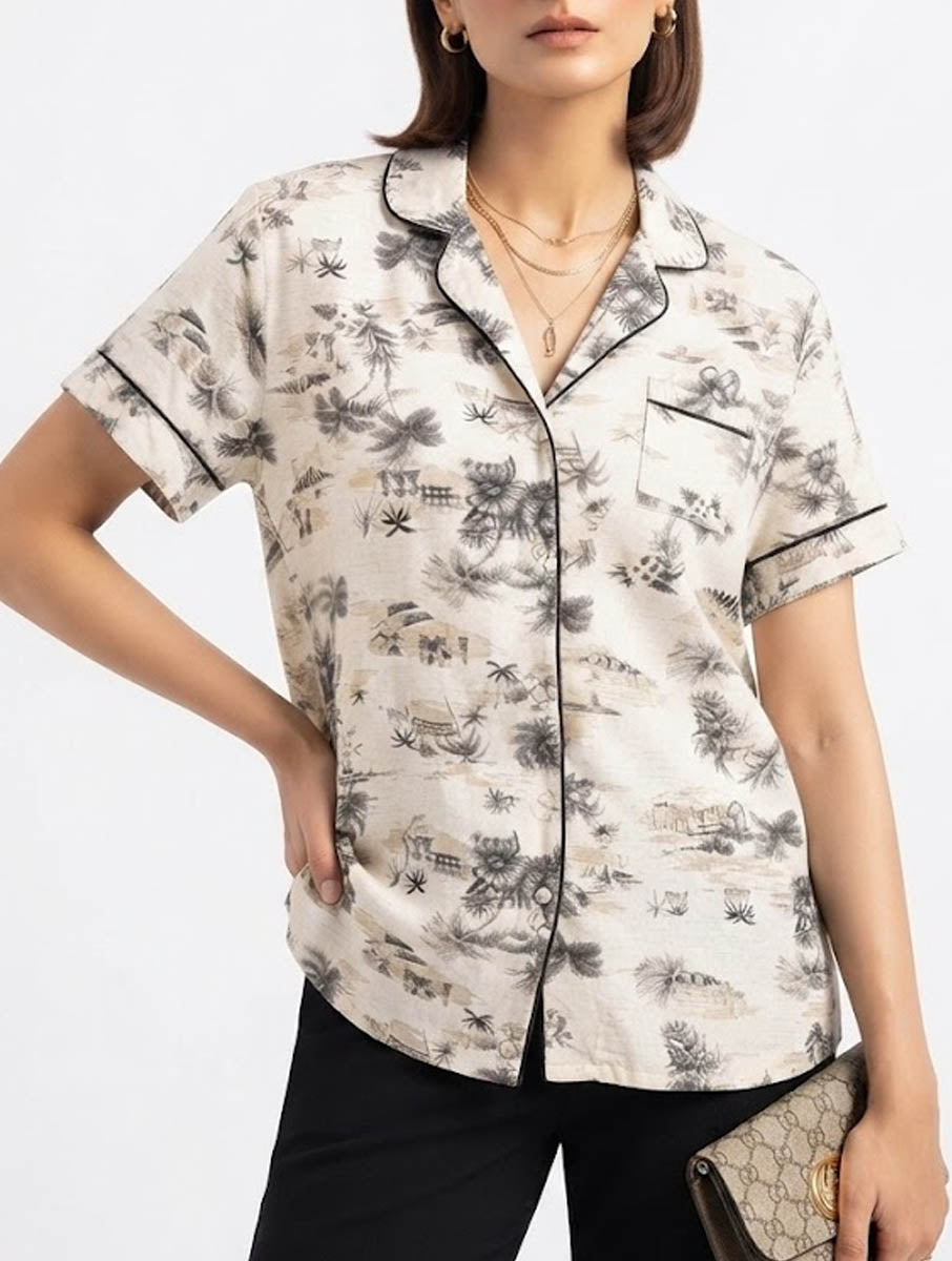 Imported Half sleeve top cotton half sleeve top No-3422 Velnoor Store