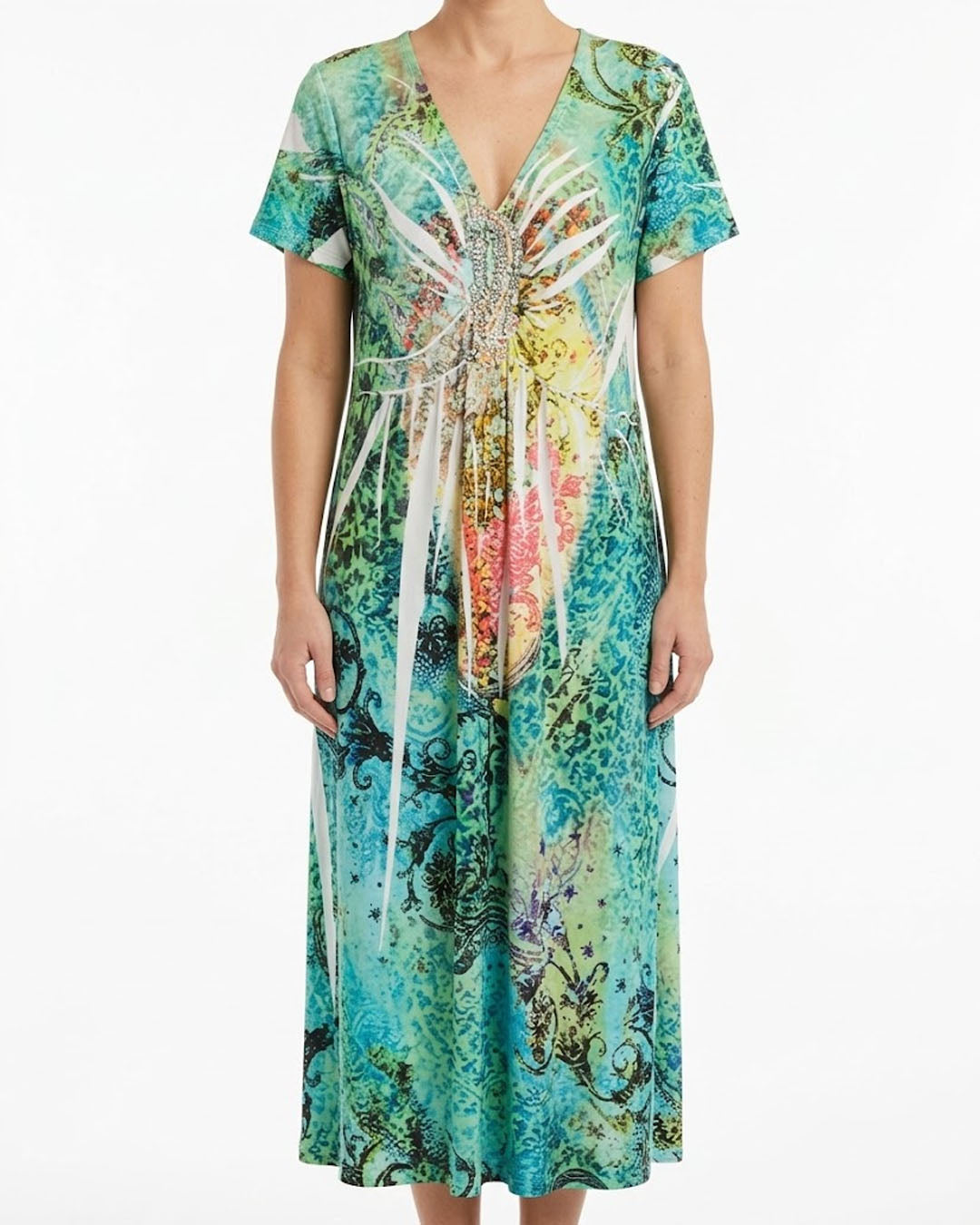 Imported Maxi jersey maxi No-6670 Velnoor Store