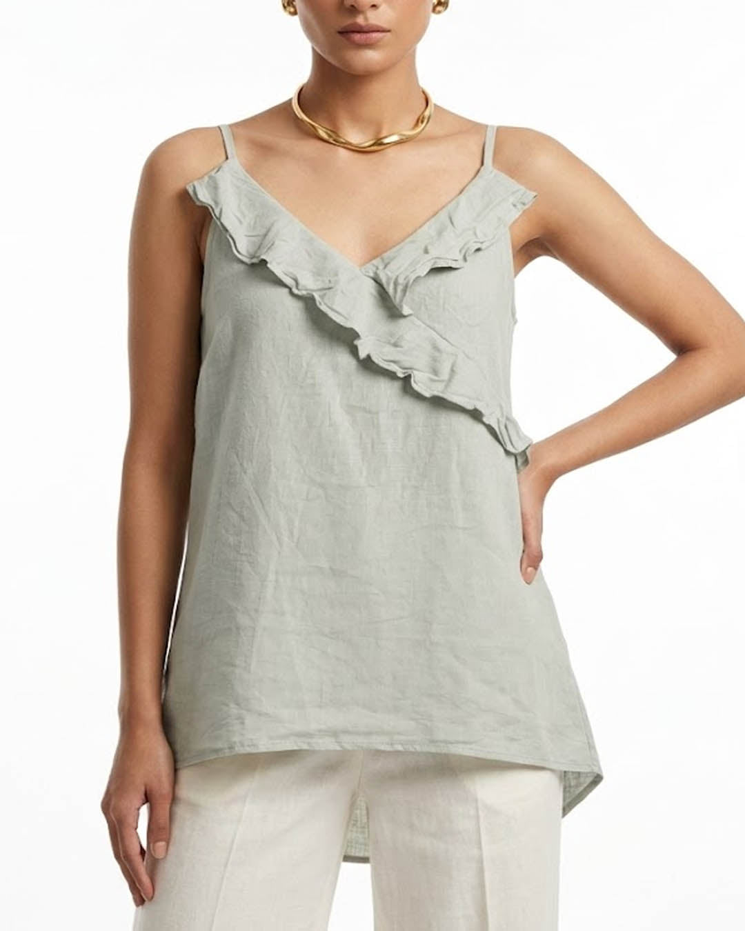 Imported Sleeveless cotton sleeveless No-4675 Velnoor Store