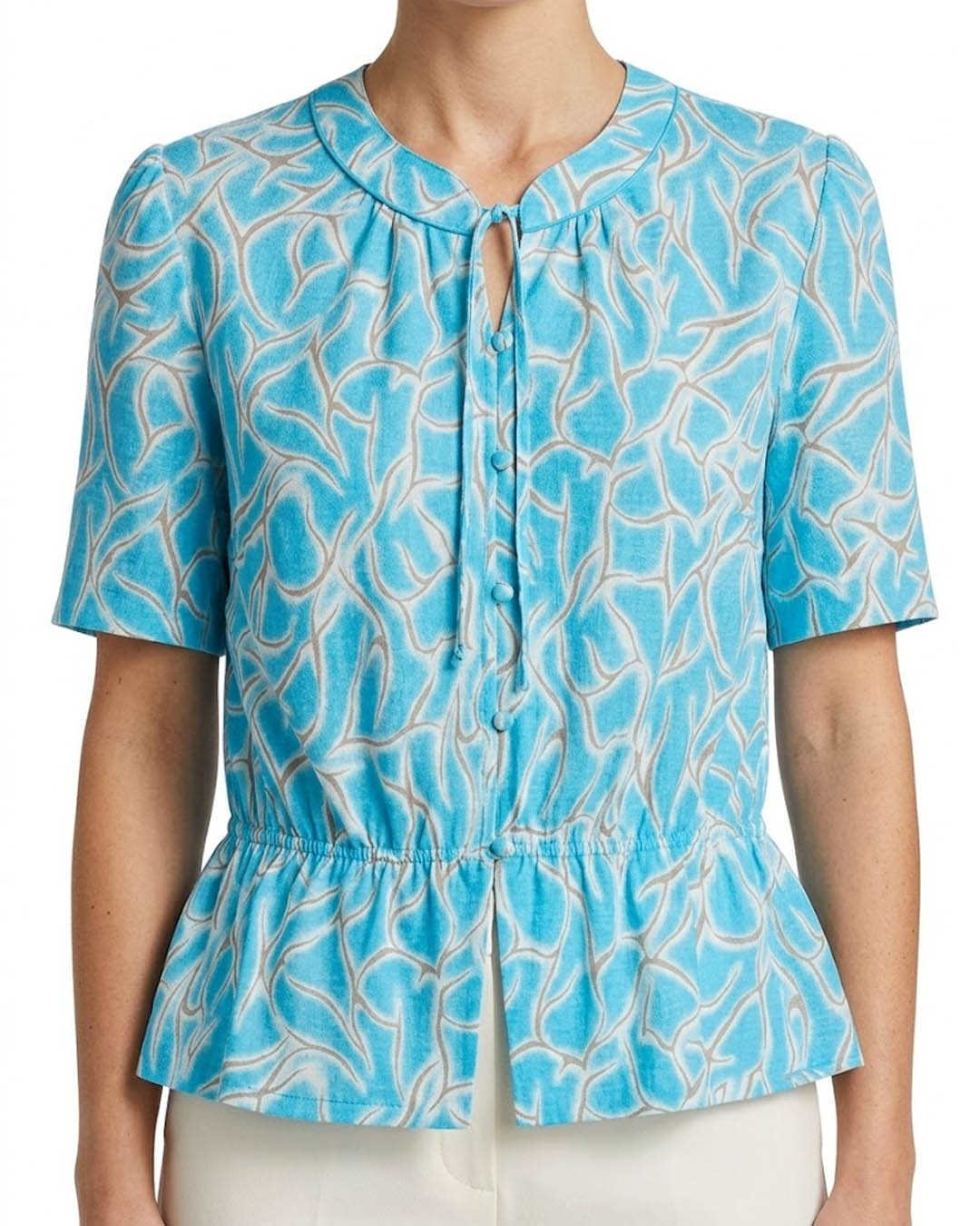 Imported Half sleeve top cotton half sleeve top No-4819 Velnoor Store