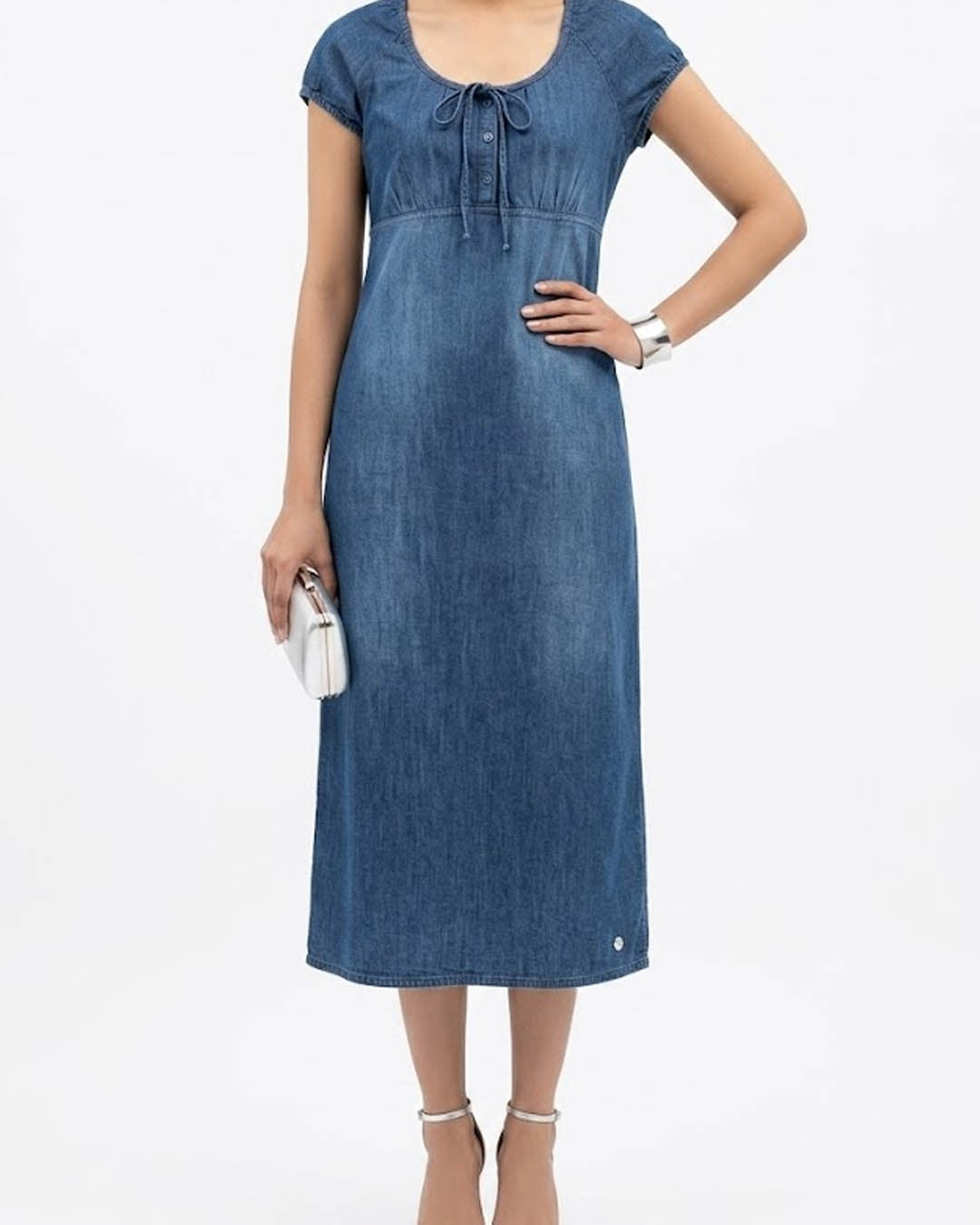 Imported Western mini dress chiffon mini dress No-4743 Velnoor Store