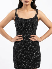 Imported Western mini dress jersey mini dress No-783 Velnoor Store