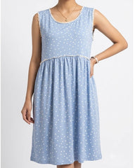 Imported Nighty silk jersey nighty No-3227 Velnoor Store