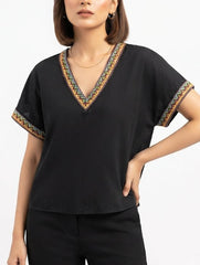 Imported Half sleeve top cotton half sleeve top No-3467 Velnoor Store