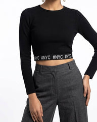 Imported Crop top jersey crop top No-3739 Velnoor Store