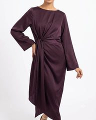 Imported Western mini dress silk mini dress No-2766 Velnoor Store