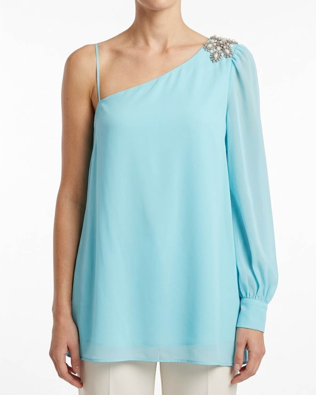Imported Full sleeve top chiffon full sleeve top No-5504 Velnoor Store