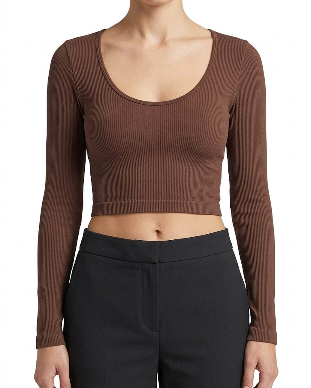 Imported winter crop top winter winter crop top No-8972 Velnoor Store