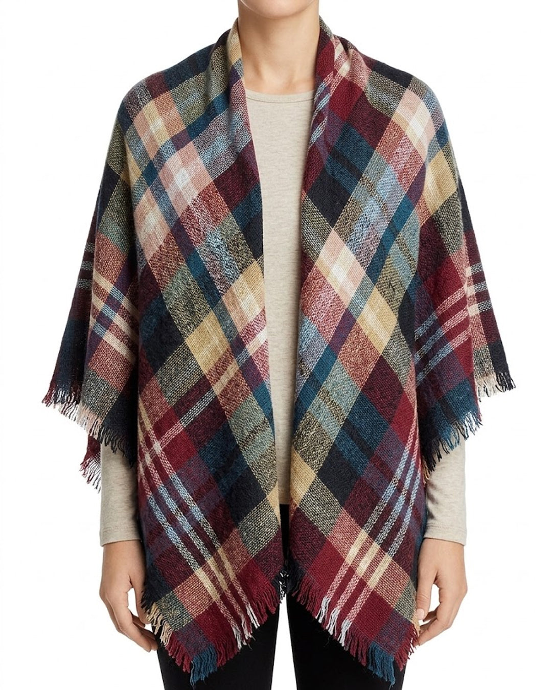 Imported Winter cape Shawl winter cape shawl No-5874 Velnoor Store