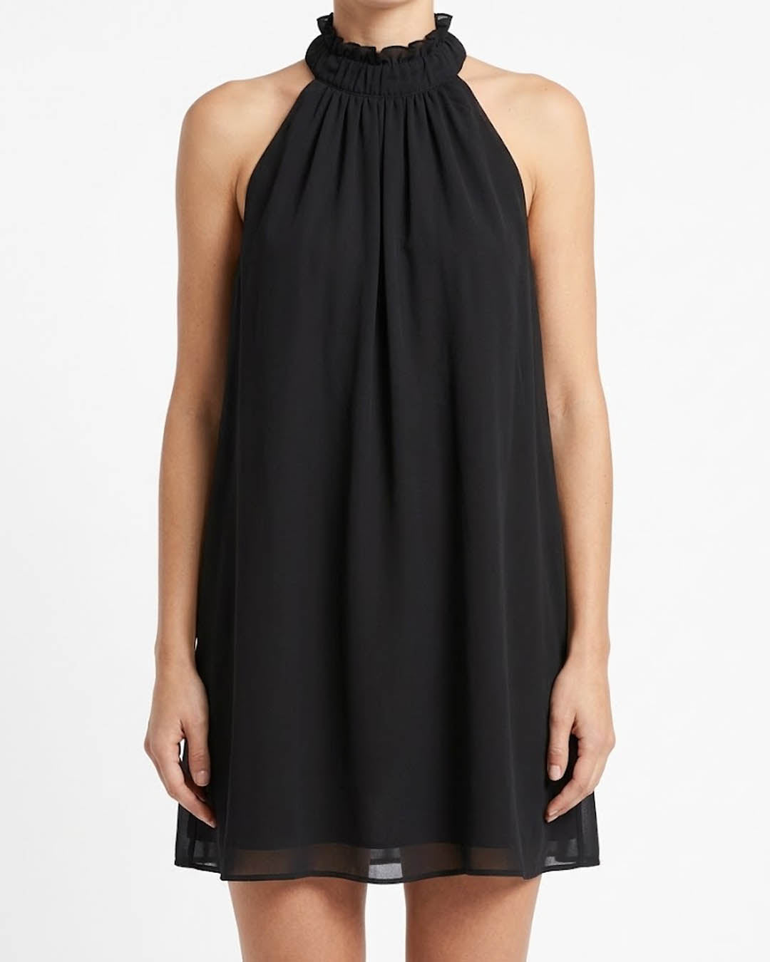 Imported Western mini dress chiffon mini dress No-7001 Velnoor Store
