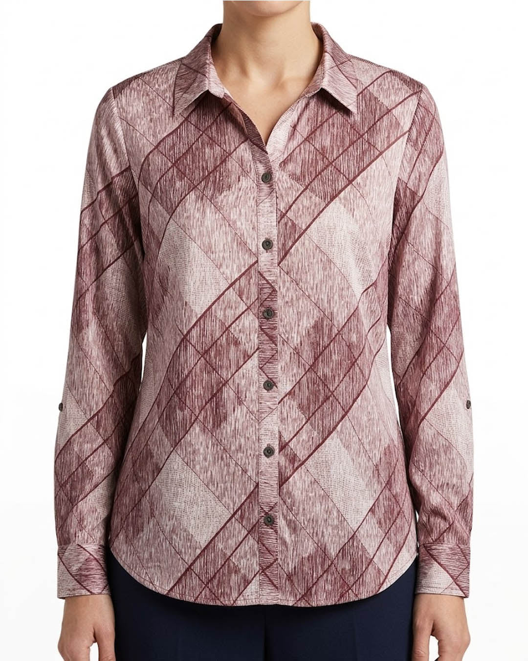 Imported Full sleeve top silk full sleeve top No-4990 Velnoor Store