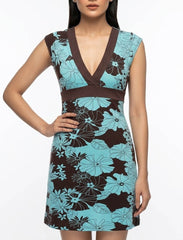 Imported Western mini dress chiffon mini dress No-797 Velnoor Store