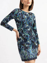 Imported Western mini dress jersey mini dress No-2866 Velnoor Store