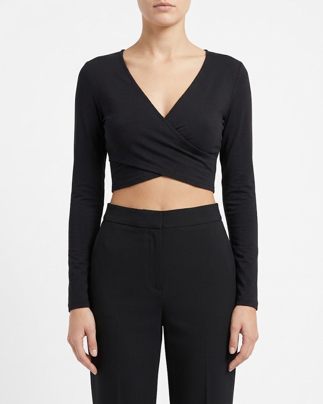 Imported Crop top jersey crop top No-4499 Velnoor Store