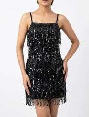 Imported Western mini dress jersey mini dress No-796 Velnoor Store