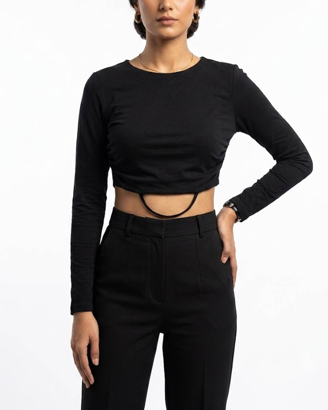 Imported Crop top jersey crop top No-4157 Velnoor Store