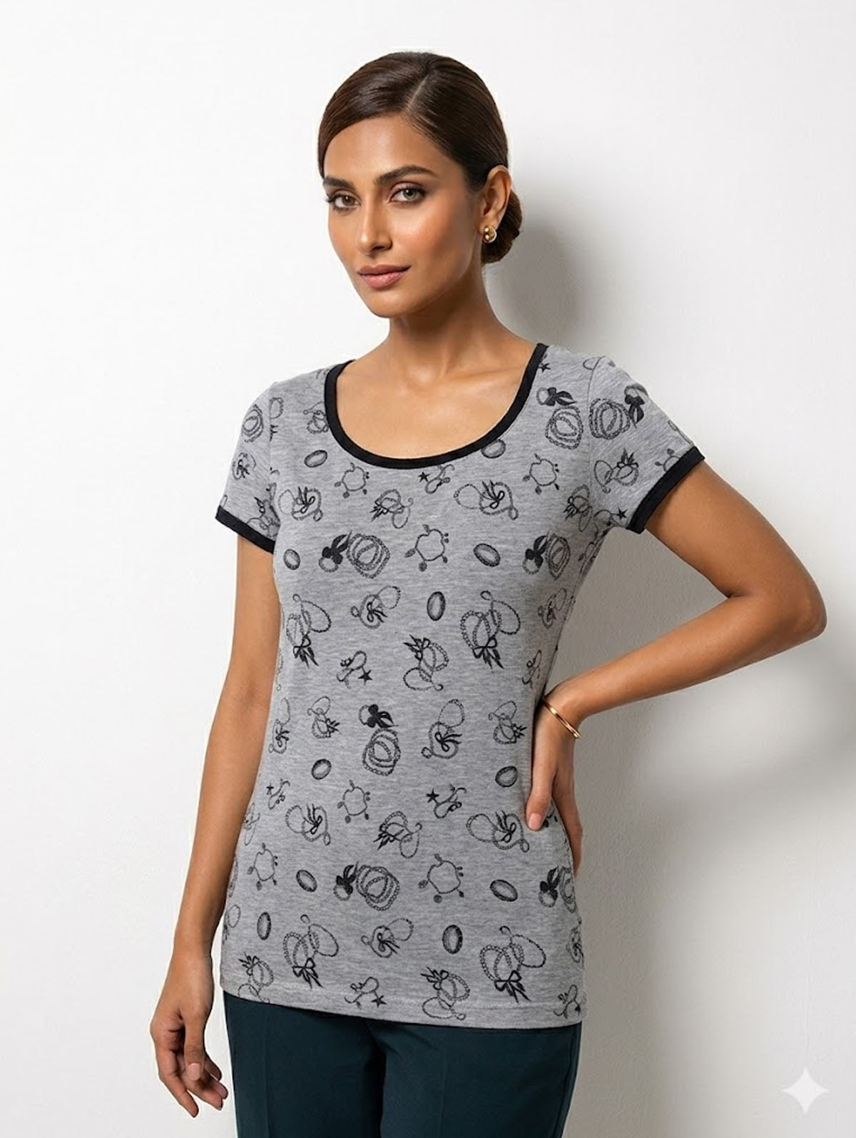 Imported women T-shirt No-523 Velnoor Store