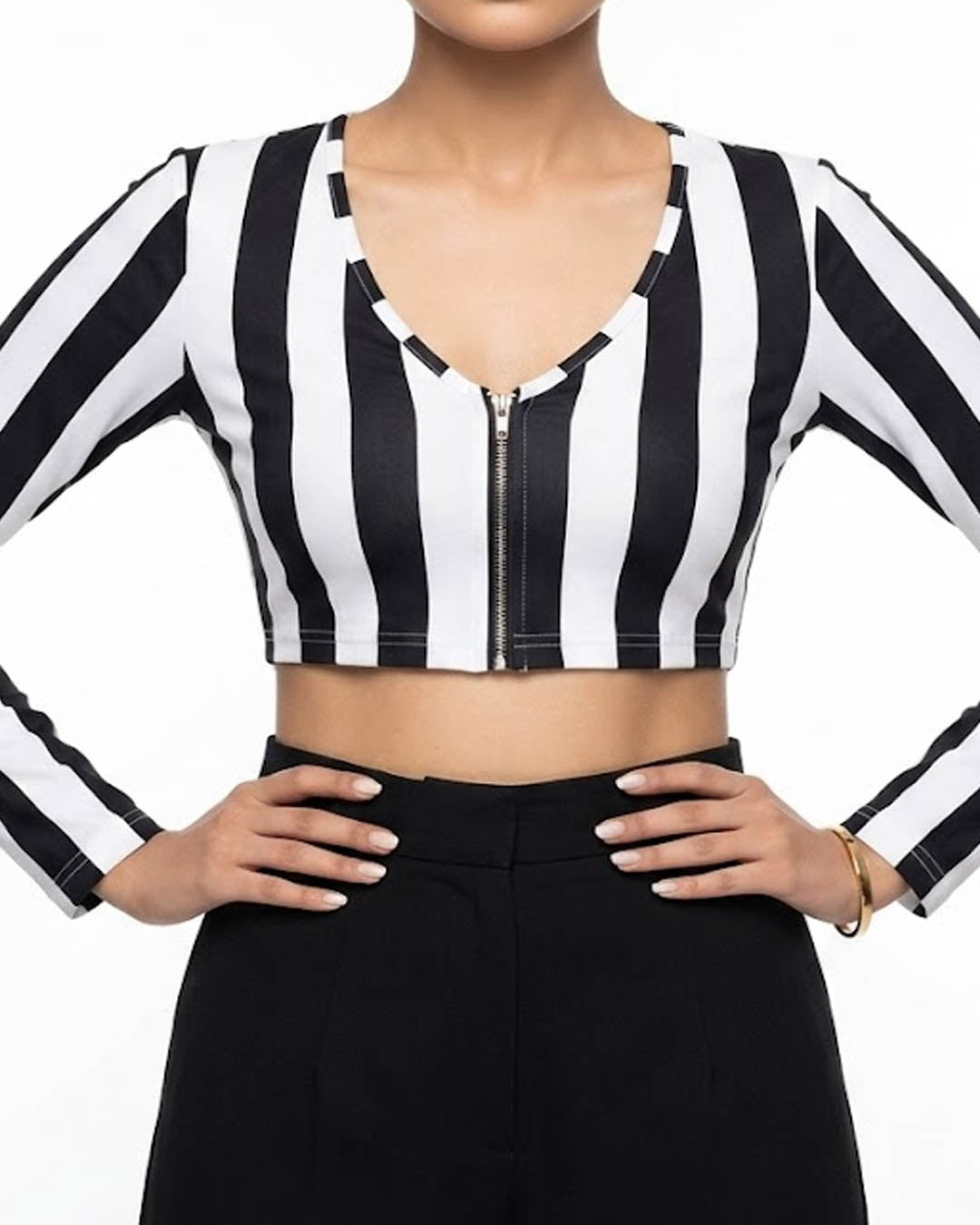 Imported Crop top jersey crop top No-4383 Velnoor Store