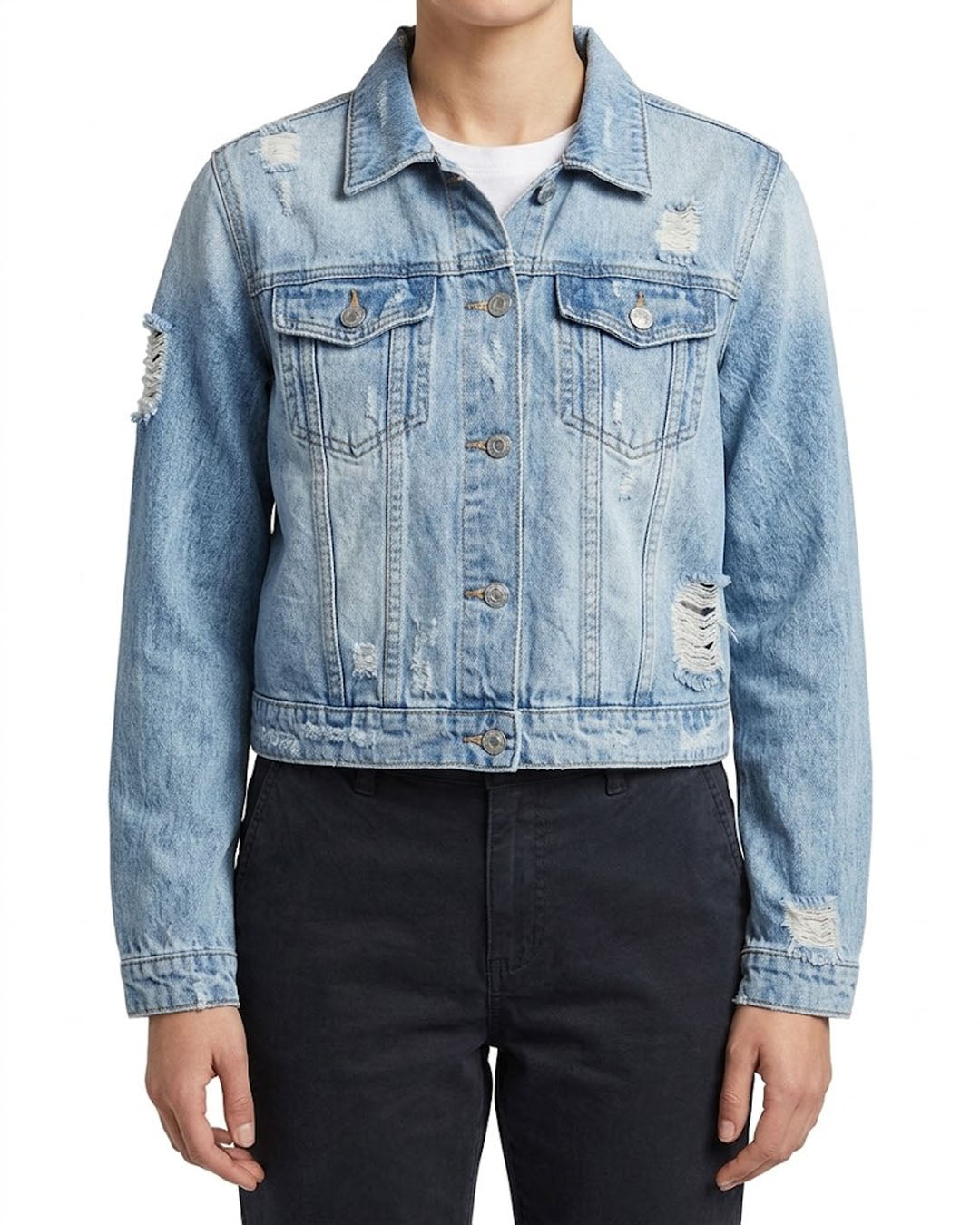 Imported Denim jacket denim denim jacket No-9386 Velnoor Store