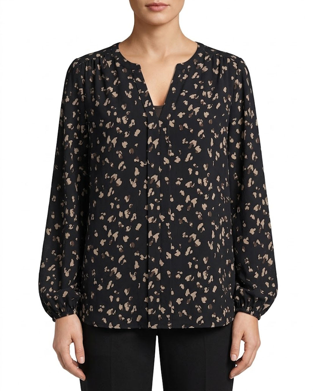Imported Full sleeve top chiffon full sleeve top No-7463 Velnoor Store