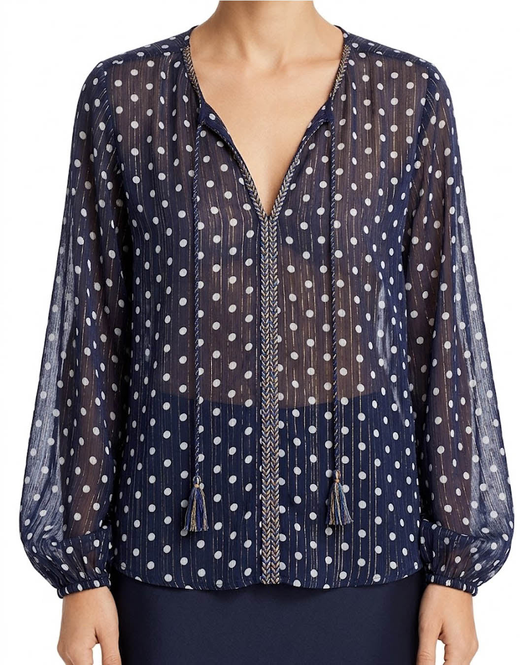 Imported Full sleeve top chiffon full sleeve top No-5040 Velnoor Store