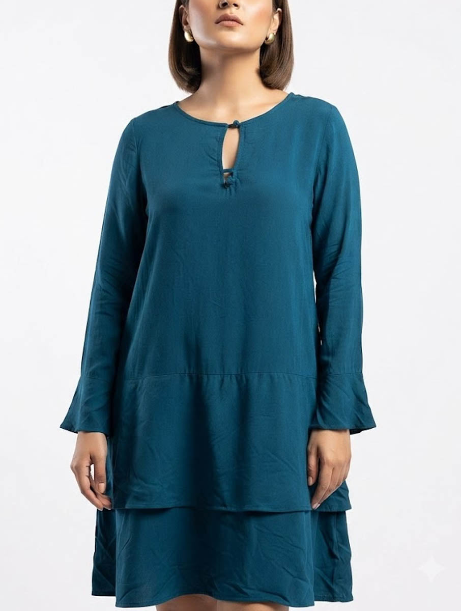 Imported Western long dress chiffon long dress No-2886 Velnoor Store