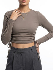 Crop top cotton crop top No-2049 Velnoor Store