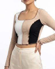 Imported Crop top jersey crop top No-3753 Velnoor Store
