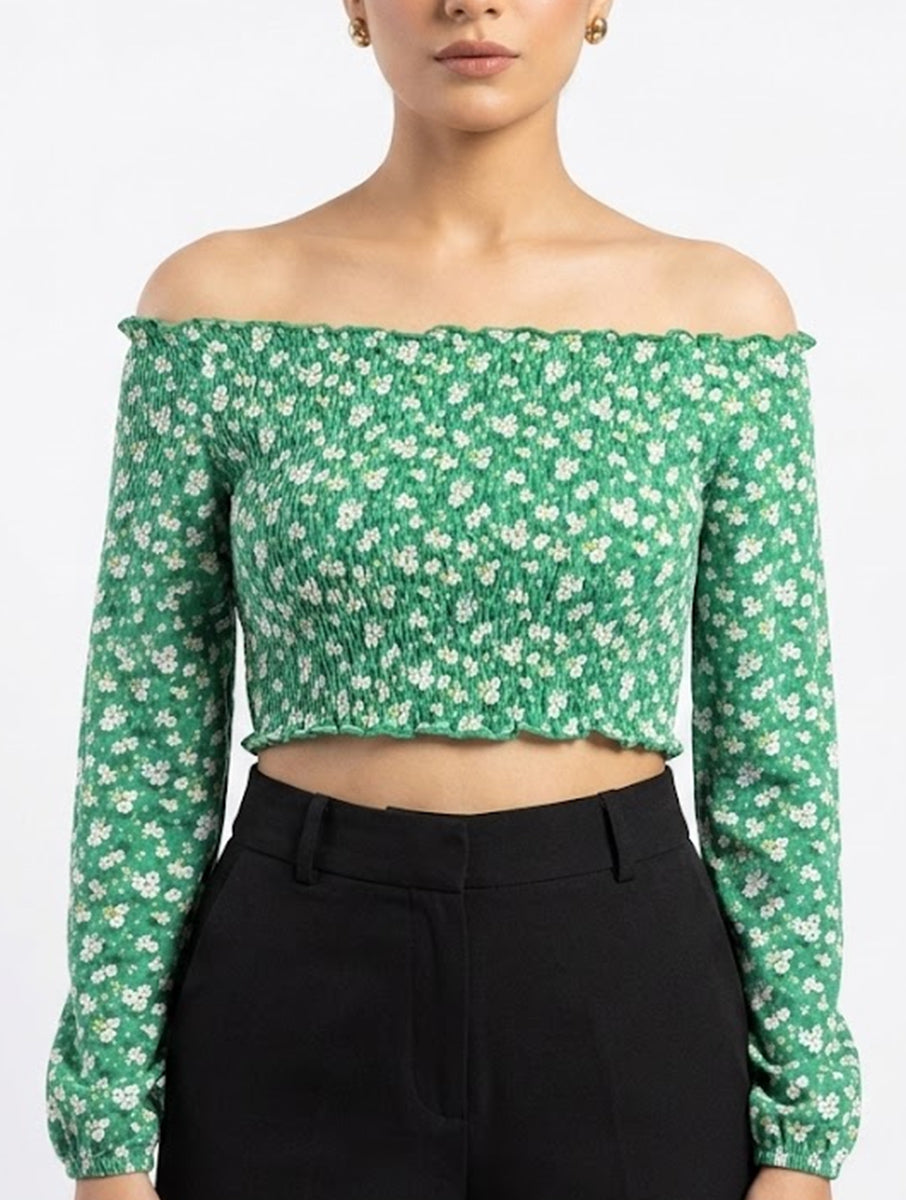 Imported Crop top jersey crop top No-3846 Velnoor Store