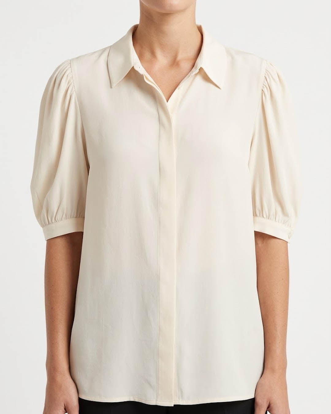 Imported Half sleeve top chiffon half sleeve top No-5429 Velnoor Store