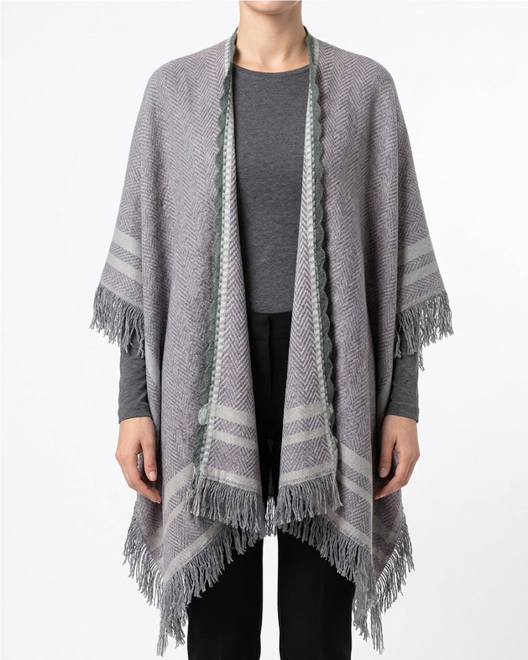 Imported Winter cape Shawl winter cape shawl No-5853 Velnoor Store