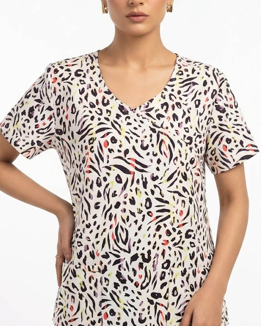 Imported Half sleeve top cotton half sleeve top No-4661 Velnoor Store